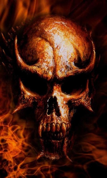 Fire Skulls Live Wallpaper - Preview 2