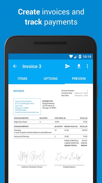 MobileBiz Pro - Invoice App::Appstore for Android