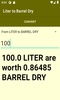 Liter to Barrel Dry converter screenshot 4