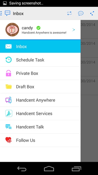 Handcent 6 Skin iOS7 - Preview 7