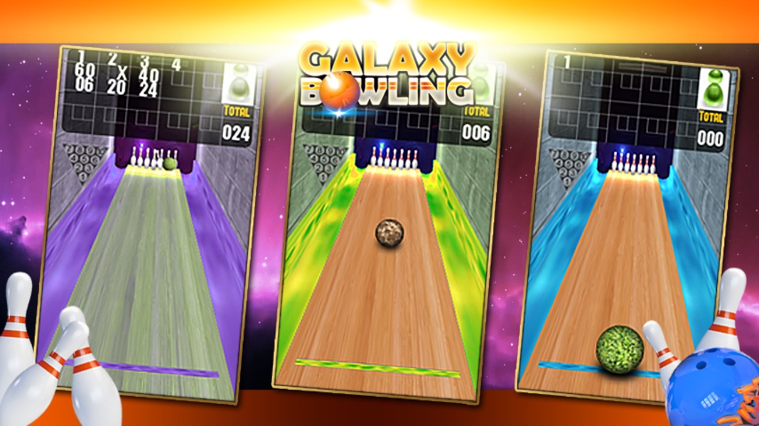 3D Galaxy Bowling - Preview 1
