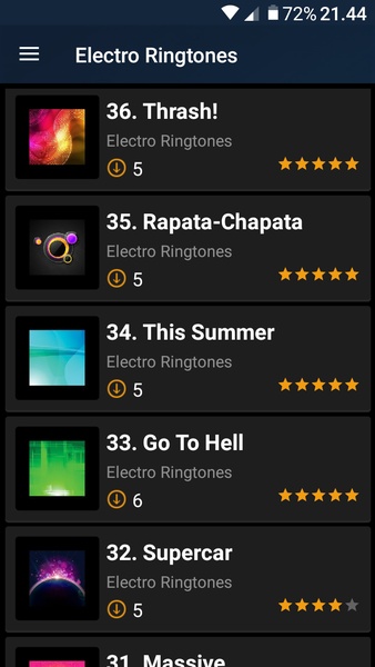 Electro ringtones - Preview 13