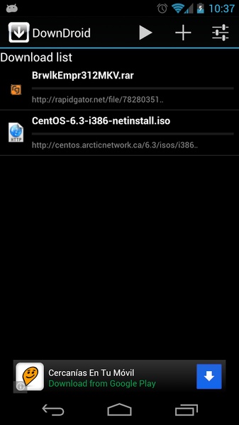 DownDroid - Preview 3