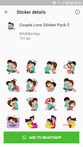 Love Sticker Packs For WhatsApp - Preview 3