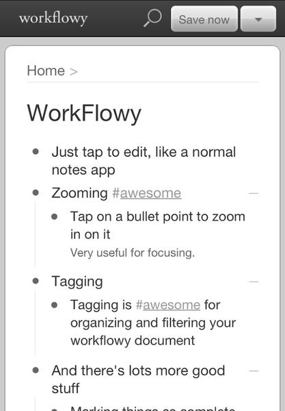 WorkFlowy - Preview 12