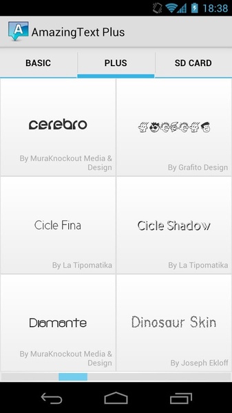 AmazingText Fonts Pack 1 - Preview 4