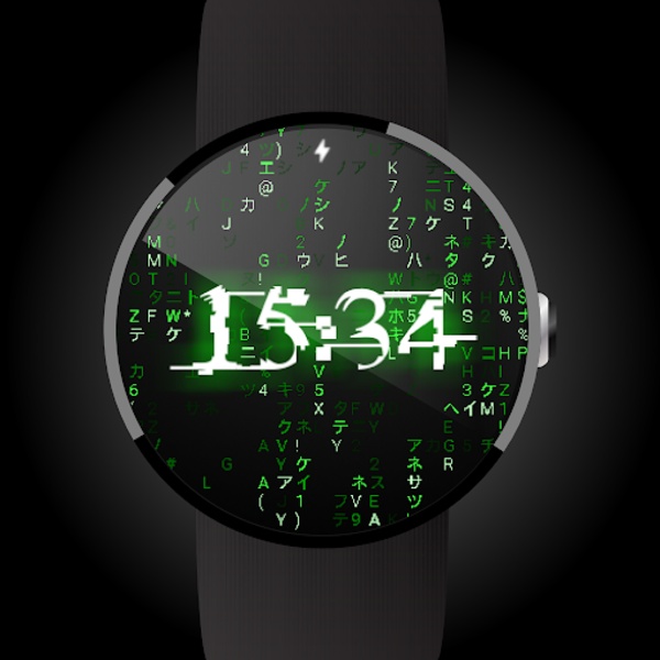 Matrix Watch Face - Preview 2