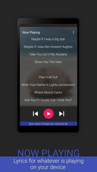 Lyrics para Android - Baixe o APK na Uptodown