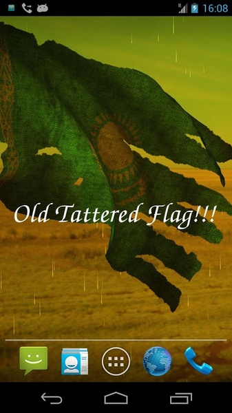 3D Kazakhstan Flag LWP - Preview 1