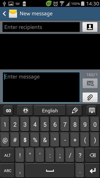 GO Keyboard Galaxy Note 4 Theme - Preview 4