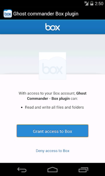 Ghost commander - Box plugin - Preview 2