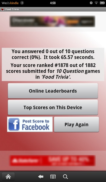 Food Trivia - Preview 2