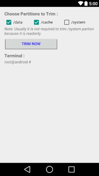 Trimmer (fstrim) - Preview 3