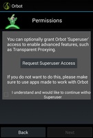 Orbot: Tor on Android screenshot 1