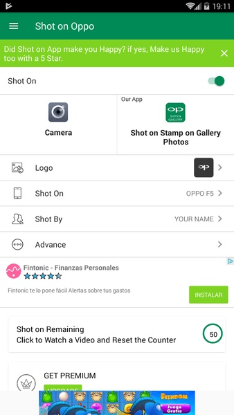 ShotOn for Oppo: Auto Add Shot on Photo Watermark - Preview 4
