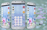 Theme Dialer Love Daisy flower screenshot 6