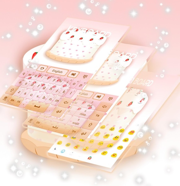 Sweetie GO Keyboard Theme - Preview 4
