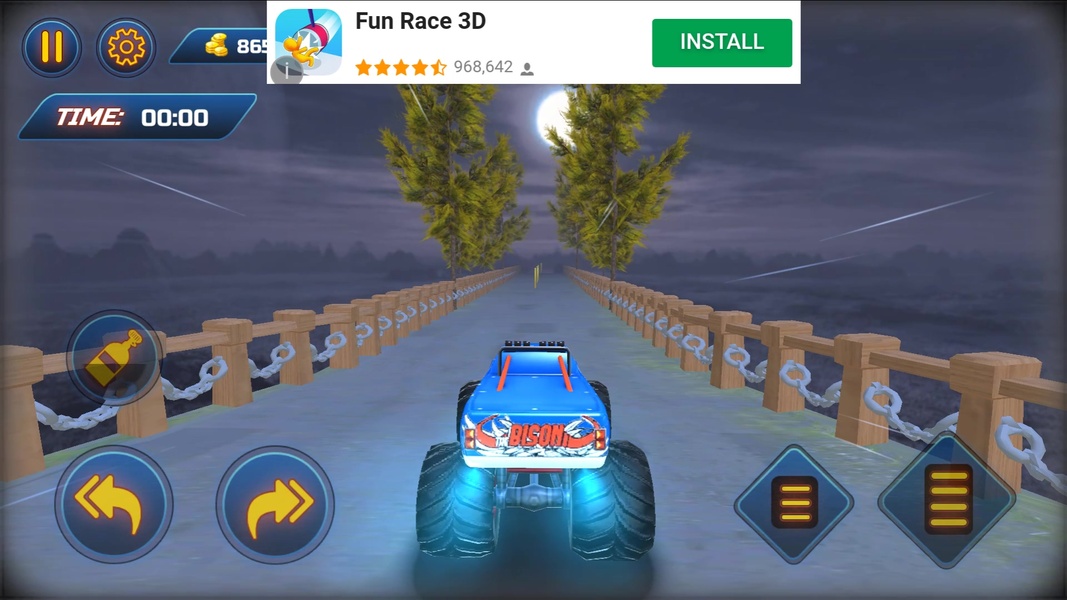 Impossible Monster Stunts Game  Android Gameplay FHD - Free Games Download  - Racing Games Download 