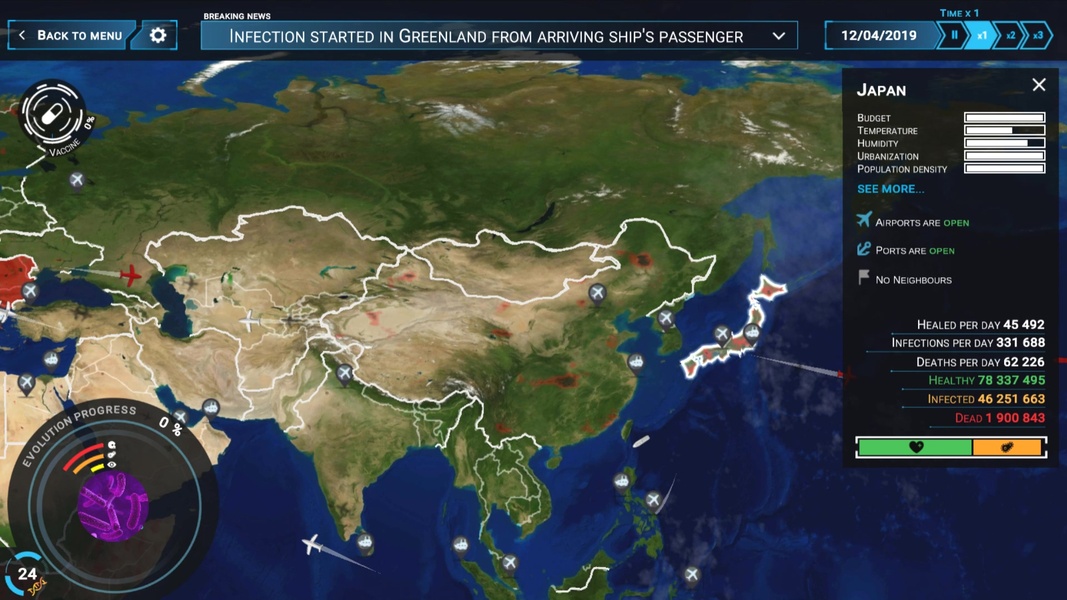 Outbreak Infect The World 1.4.0 Snaps 7