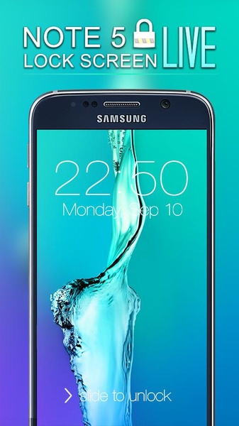 Note5 Lock Screen - Preview 2