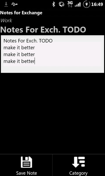 Notes for Exchange - Preview 1