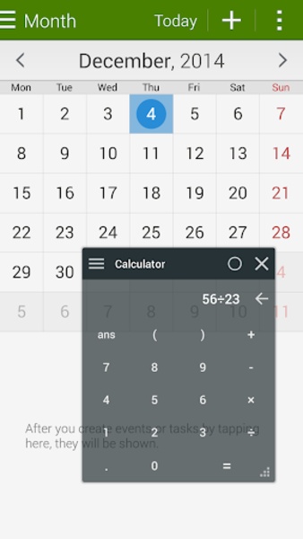Floating Calc (Lite) - Preview 2