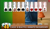 Forty Thieves Solitaire Game screenshot 5