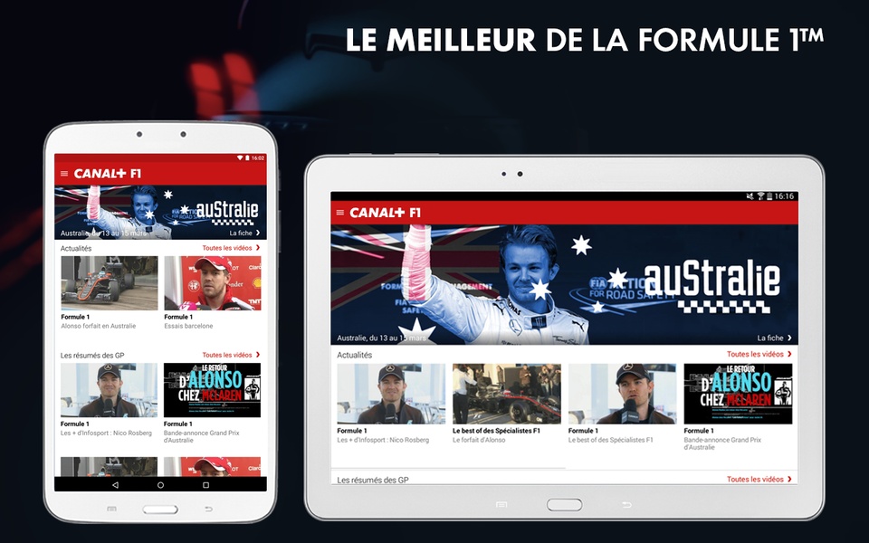 F1 App - Preview 4