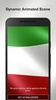 3D Italy Flag Live Wallpaper screenshot 3