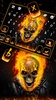 Fiery Ghost Skull Theme screenshot 4