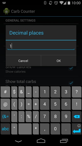 CarbCounter - Preview 1