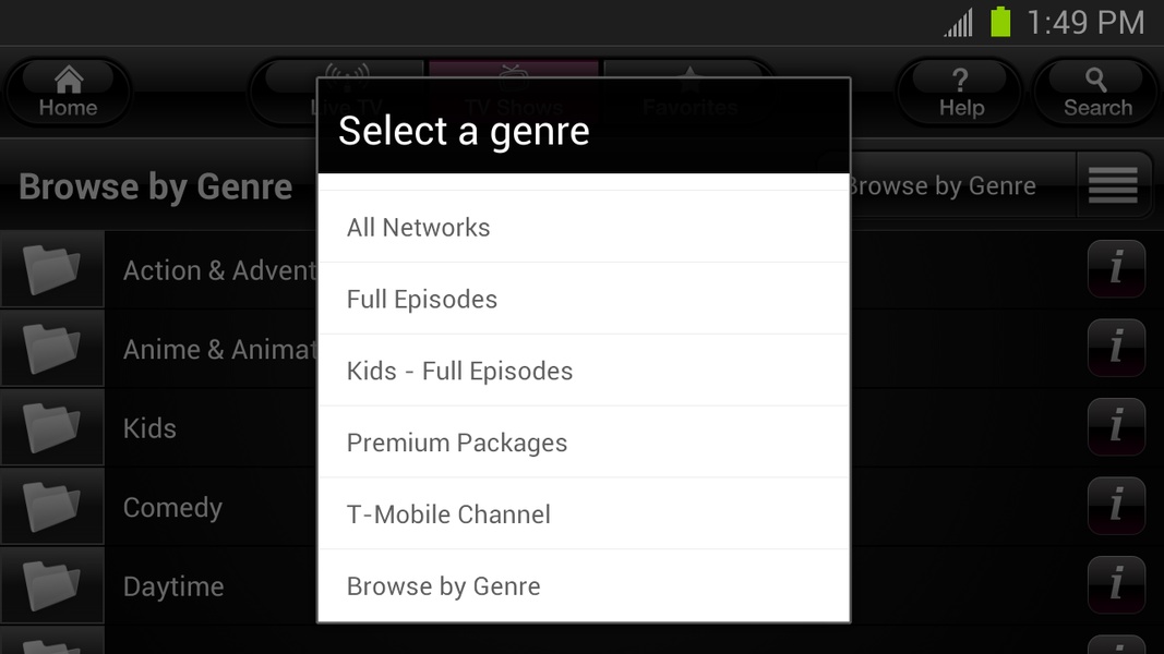T-Mobile TV - Preview 1