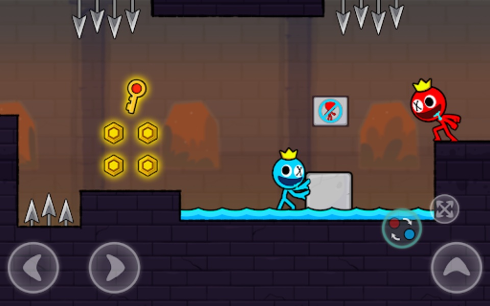 Red and Blue Stickman 2 - Preview 3