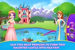 Princess Cleaning Haunted Castle screenshot 1