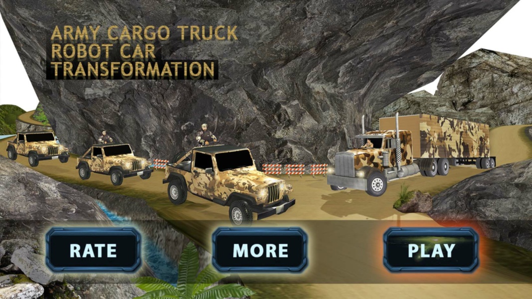 US Army Robot Transport Truck Driving Games - Preview 1