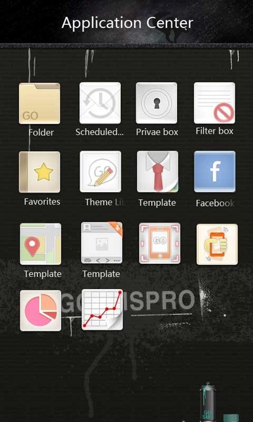 GO SMS Pro Thief Theme - Preview 2