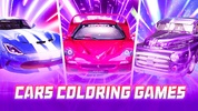 Car coloring games - Color car screenshot 3