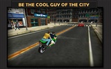 Moto Rider 3D: City Mission screenshot 1