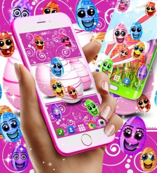 Easter emoji eggs wallpapers - Preview 5