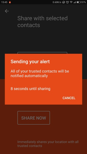 Trusted Contacts - Preview 16