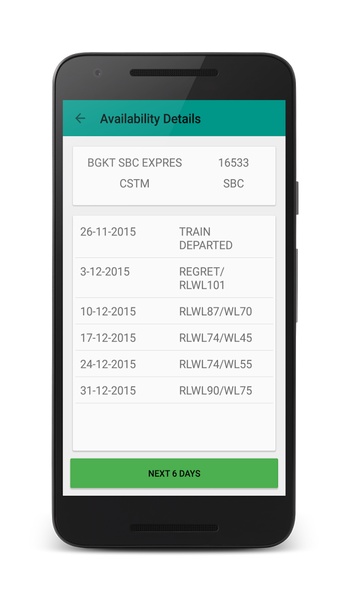 Indian Rail Info - Preview 3