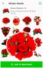 Roses Stickers for WhatsApp screenshot 2