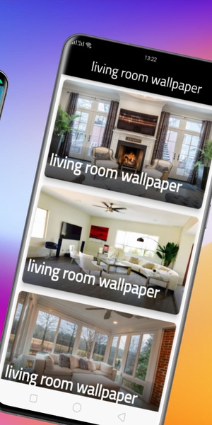 living room wallpaper - Preview 2