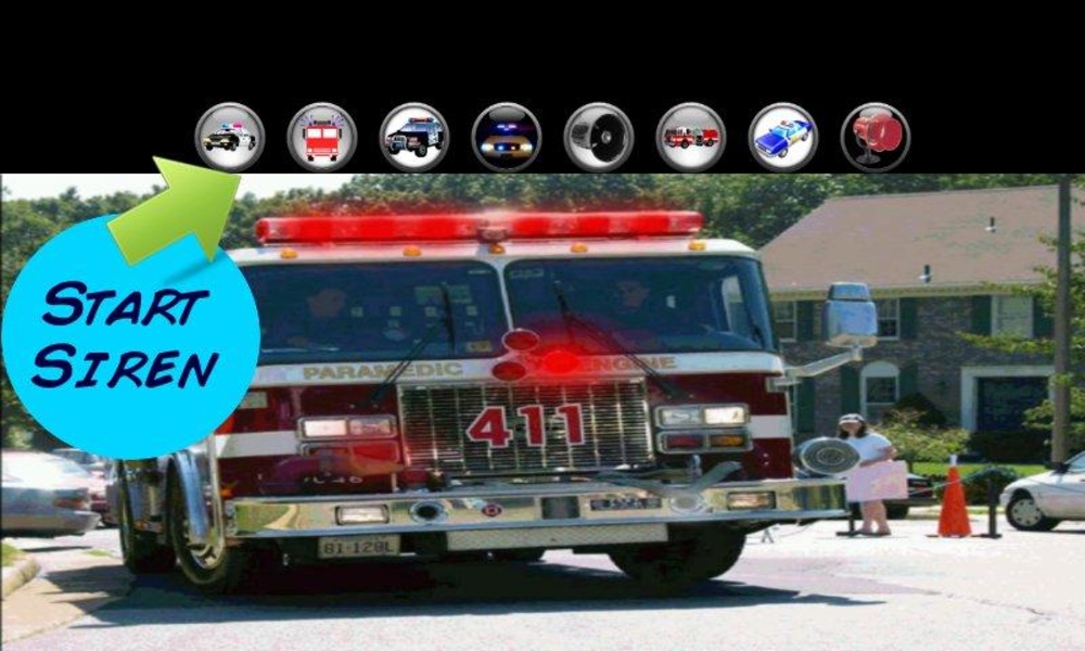 Fire Engine Lights and Sirens - Preview 2