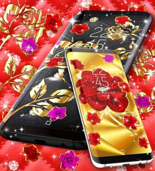 Gold rose live wallpaper - Preview 4
