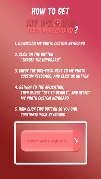 My Photo Custom Keyboard - Preview 3