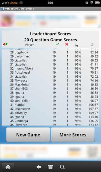 English Vocabulary Level 5 - Preview 1