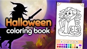 Halloween Coloring Game screenshot 1