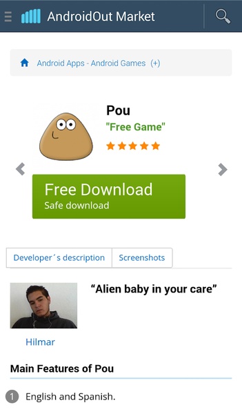 AndroidOut Market - Preview 3