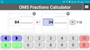 OMS Fractions Calculator screenshot 2